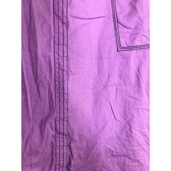 Hofmann Copenhagen Elina Skirt Organic Cotton A-Line Midi Purple Size Small - Picture 8 of 16